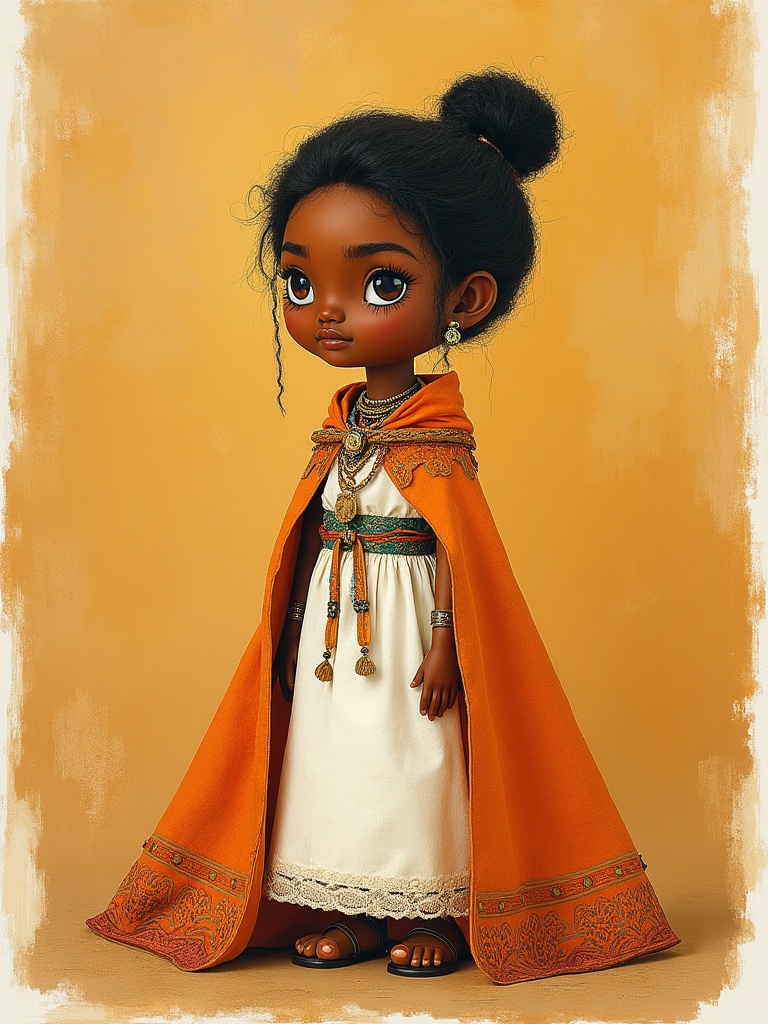 Adliges Mädchen — Die Leserin von Gondar
